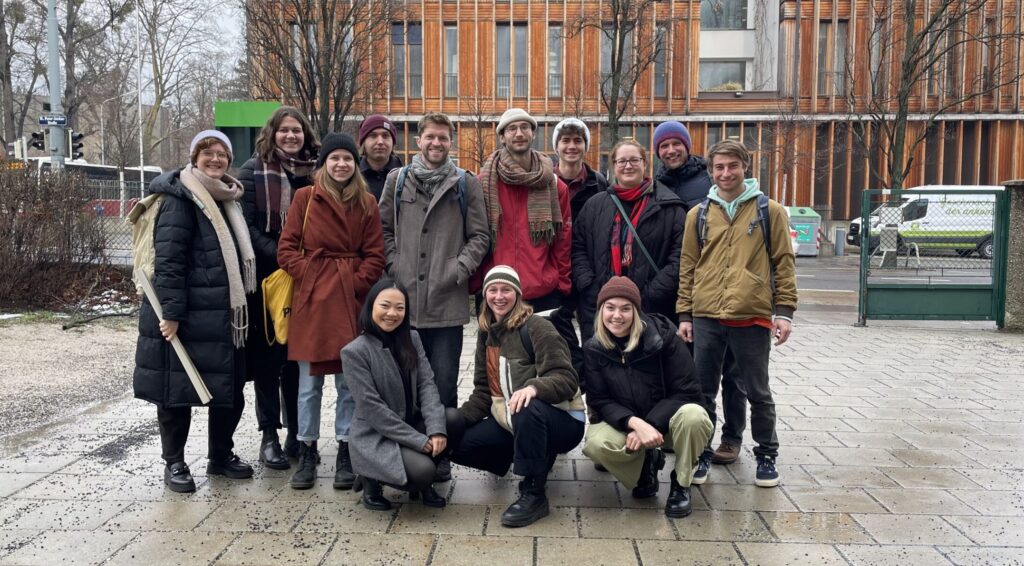 Arbeitsgruppe Studierende vor der BOKU Wien